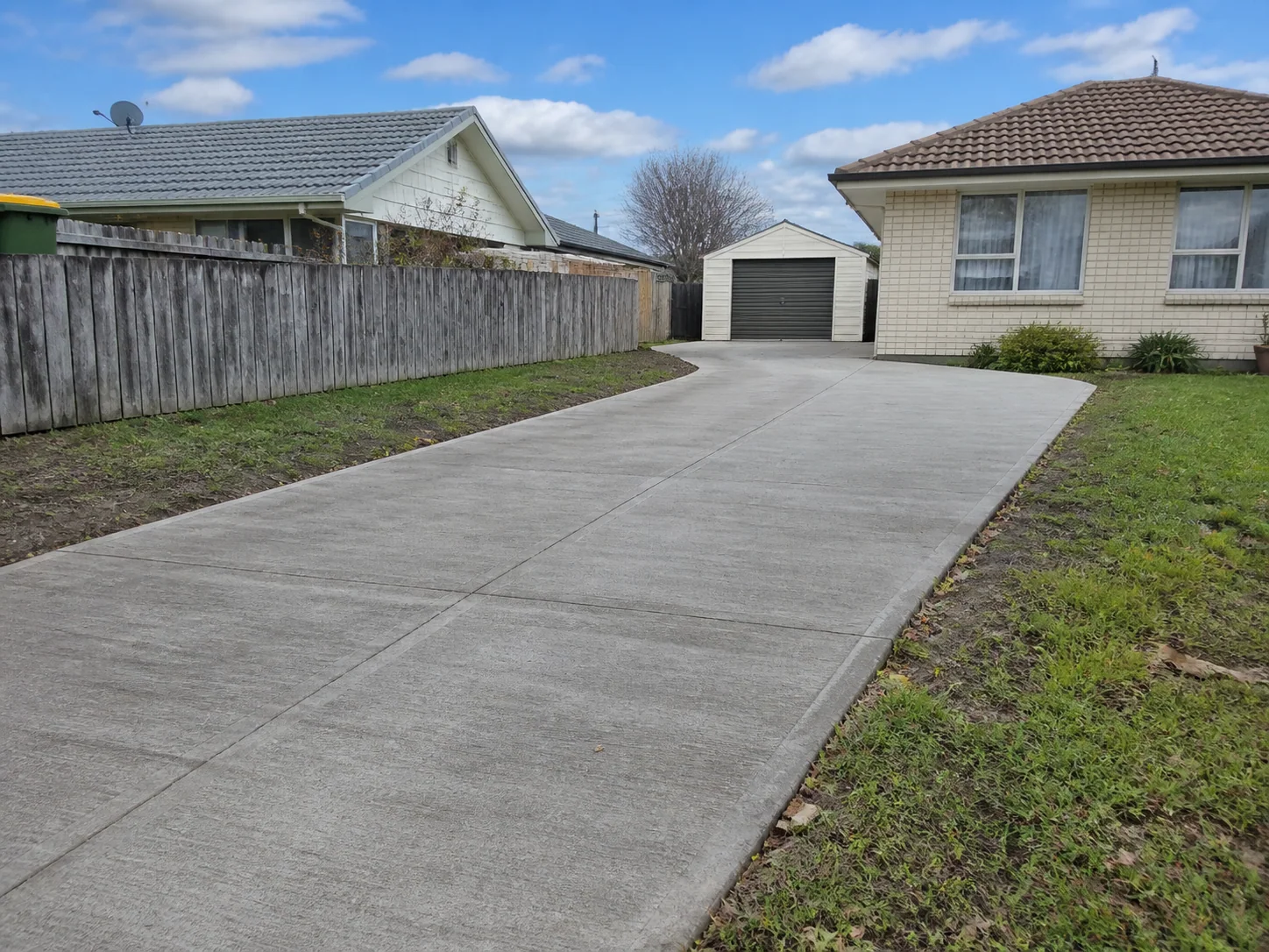 Plain concrete driveways Palmerston North
